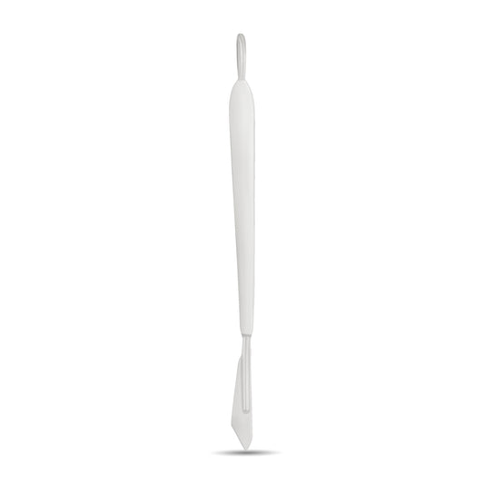 Scalpelle Silver – silver scalpel necklace, front product view